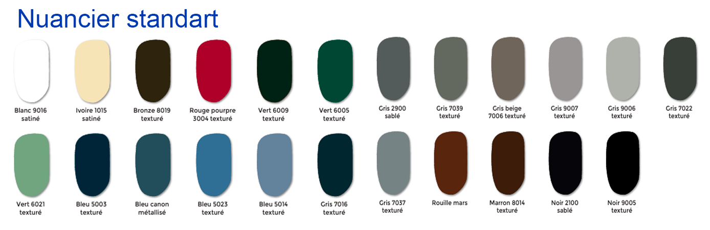 Nuancier - Univers Energies